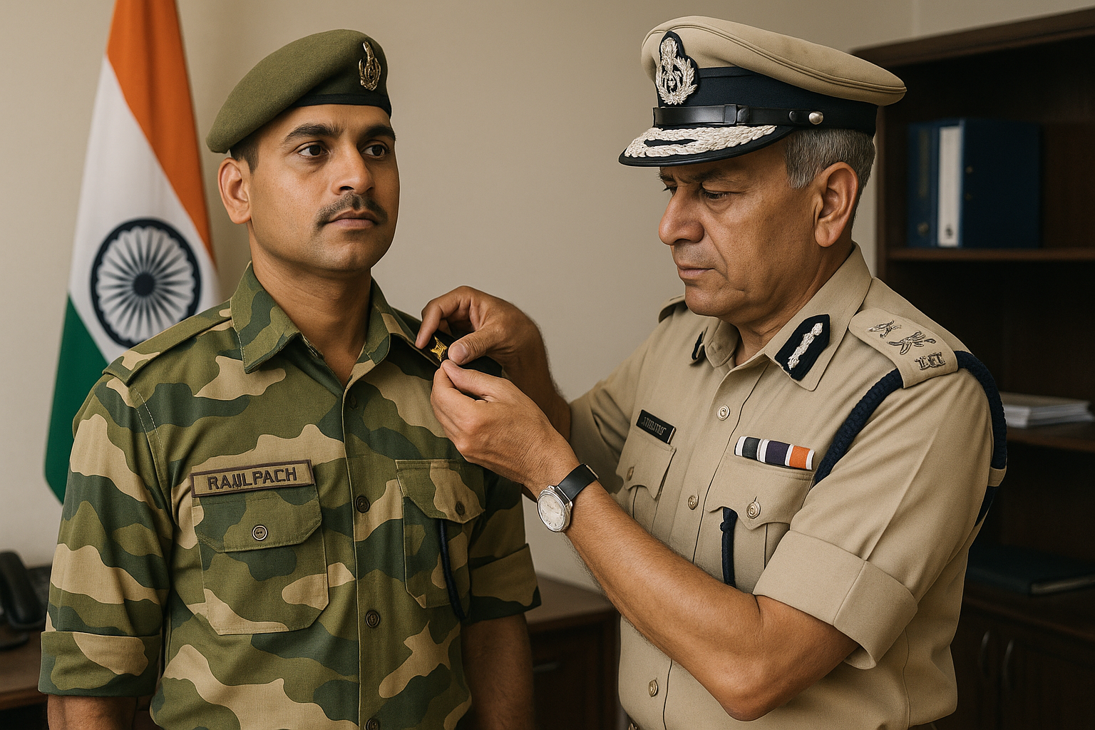 CAPFs और AR के जवानों को सेवानिवृत्ति पर मिलेगा मानद पद, अंतिम दिन सम्मानित विदाई के साथ।